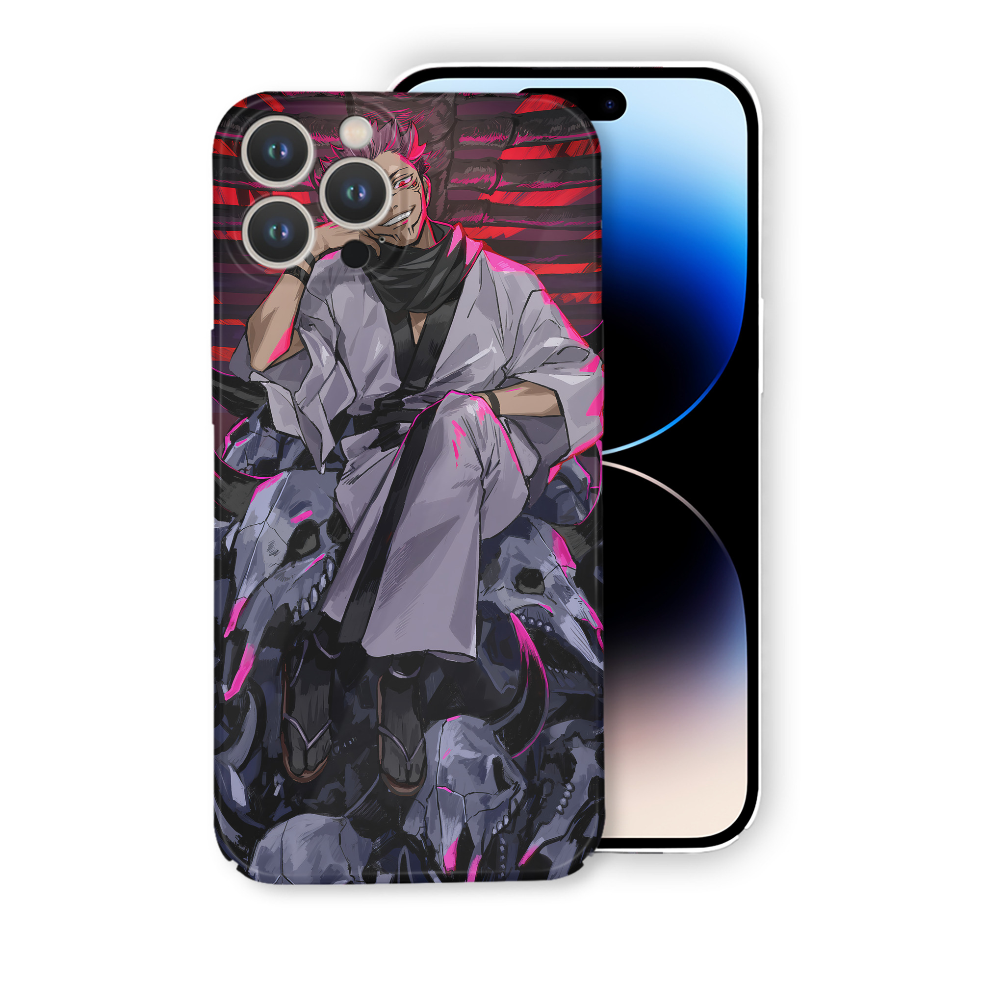 （画像用） 呪術廻戦 Jujutsu Kaisen 【iPhone 14シリーズ対応】ハードケース